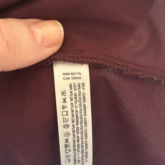 Free People Burgundy Tank Top - Picture 4 of 4
